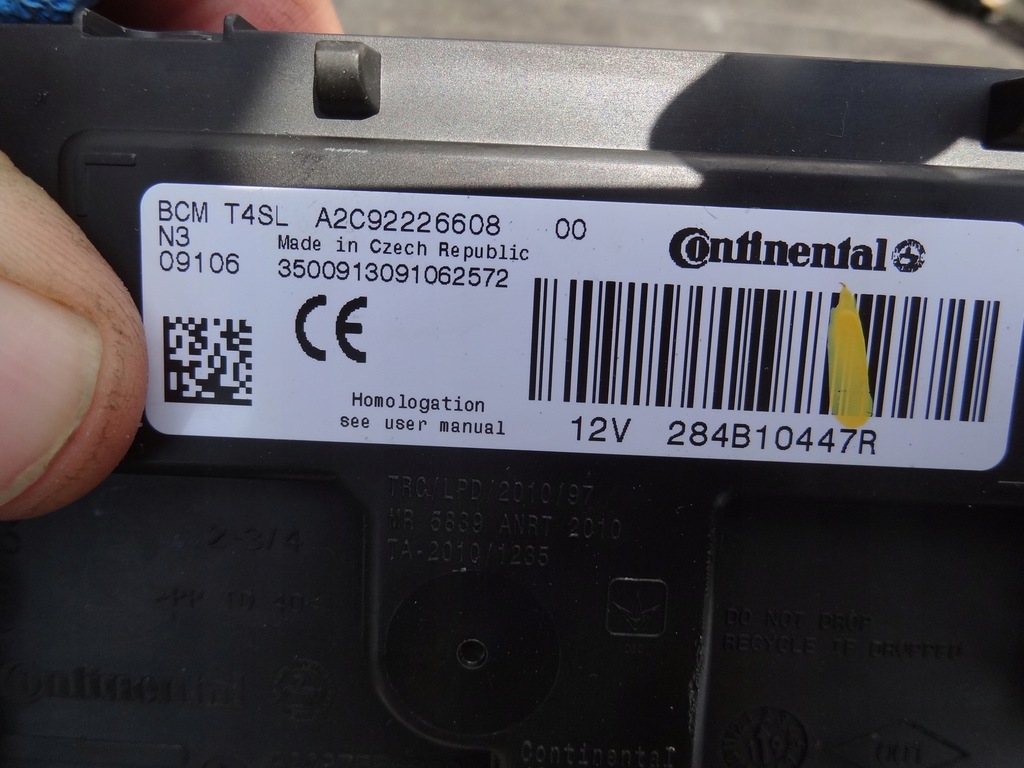 фото №5, Dacia sandero ii 2019 1,0 sce бортовий комп'ютер 237102892s