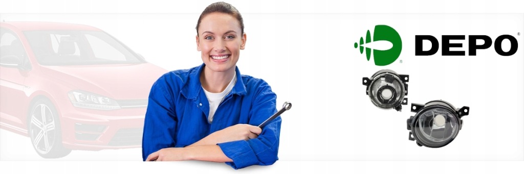 фото №2, Протитуманна фара depo 1t0941700d