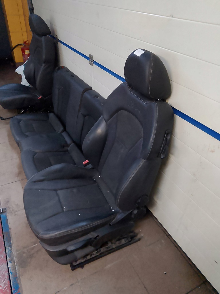 фото №10, Audi a1 8x 3d комплект сидений полукожа s-line