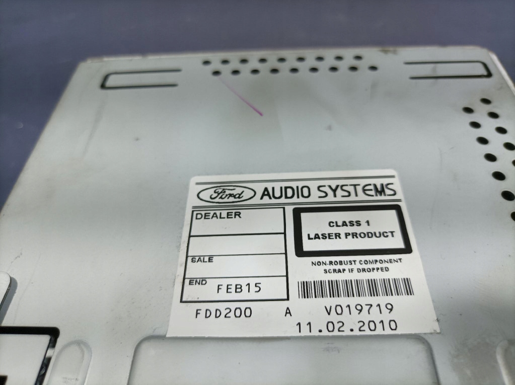 фото №7, Радіо 6000 cd 8m5t18c815dc ford mondeo mk3