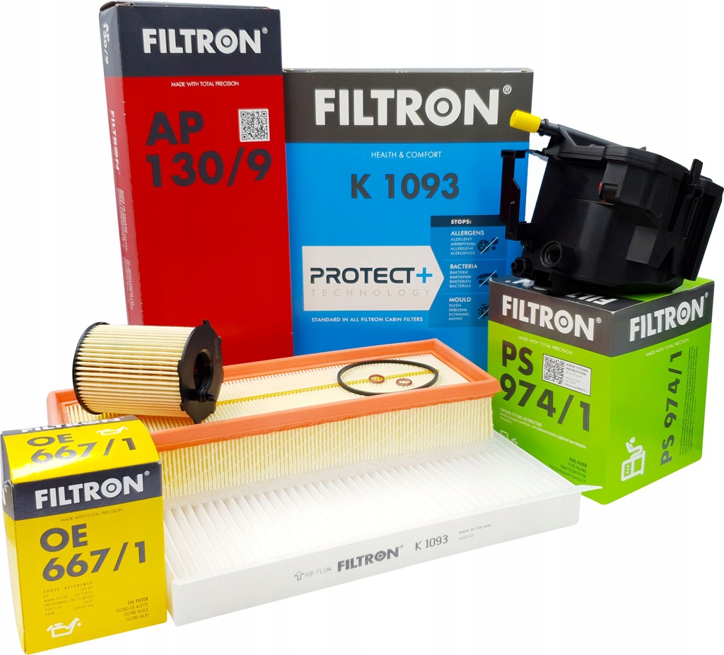 фото №1, Набор фильтров citroen c4 c2 c3 picasso 1.6hdi