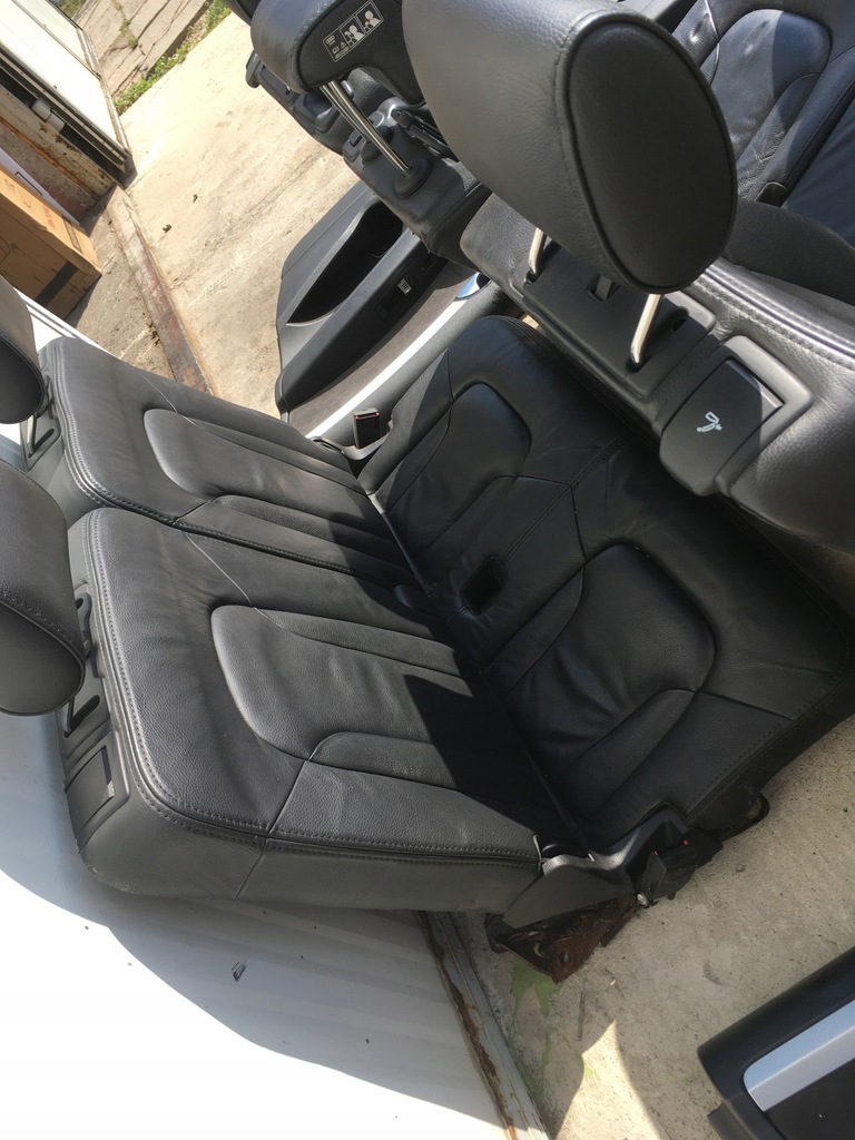 фото №10, Сиденье сиденья заднее сиденье салон audi q7 4l czarna