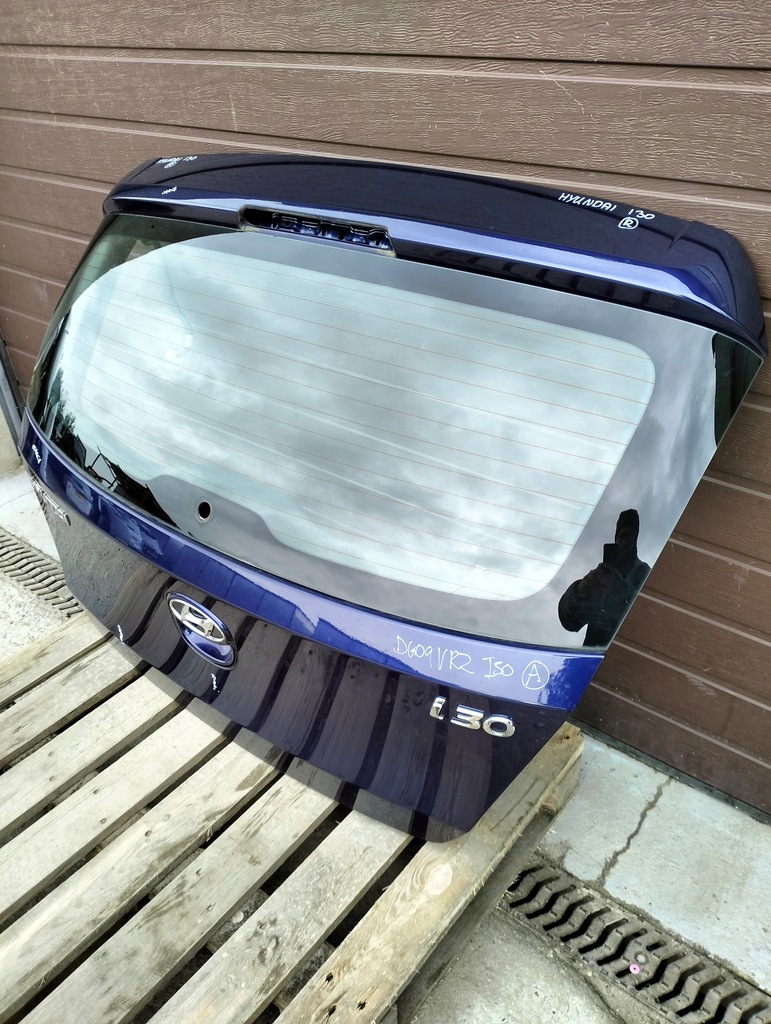 фото №9, Крышка багажника стекло задняя hyundai i30 i цвет 2x lata 2007-2010 5d 5 дверь hb