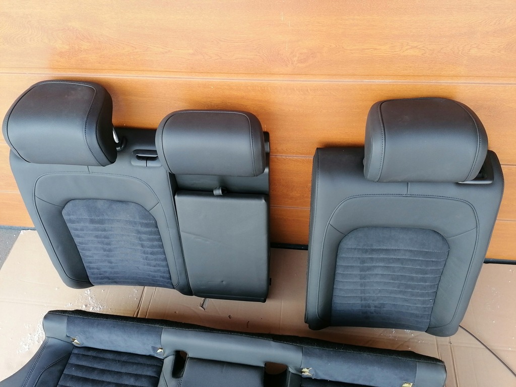 фото №6, Vw passat b8 заднее сиденье задняя задняя alcantara kpl.