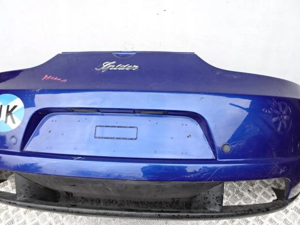 фото №10, Бампер задняя kpl. alfa romeo brera spider с pdc 586/a blu misano