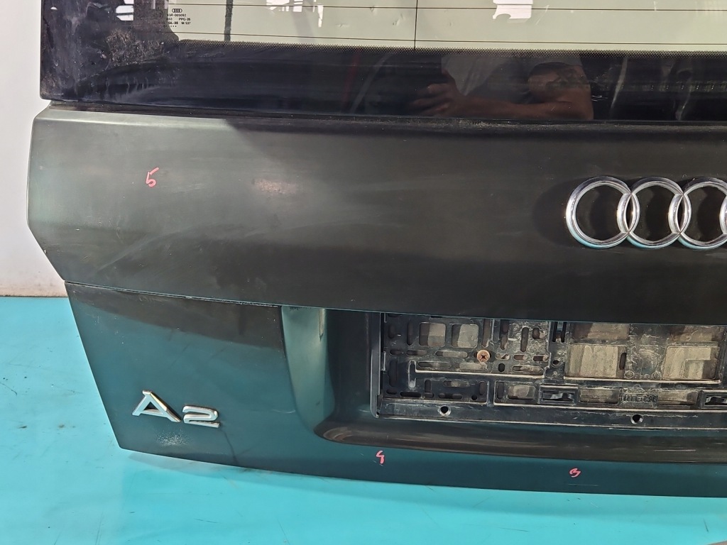 фото №4, Крышка багажника задняя audi a2 grafitowy lz6s 5d