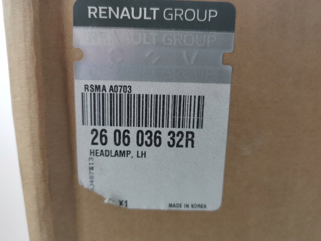 фото №13, Лампа фара full led ліва перед renault arkana 260603632r новий оригінал