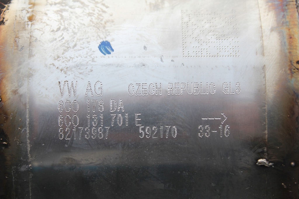 фото №7, Труба вихлопна з kaltalizatorem vwag 6c0254500kx