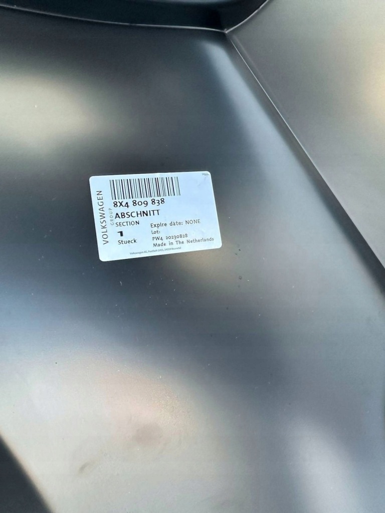 Audi a1 s1 sportback 8x4 11-18 крило правий задні задній 8x4809838 Зі Шроту