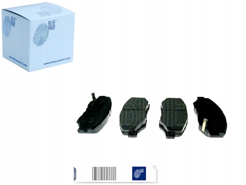 фото №1, Blue print adh24265 набір гальмівних колодок гальмівних, гальма дискові