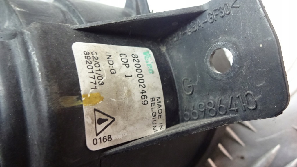 фото №3, Протитуманна фара лівий renault laguna ii 8200002469