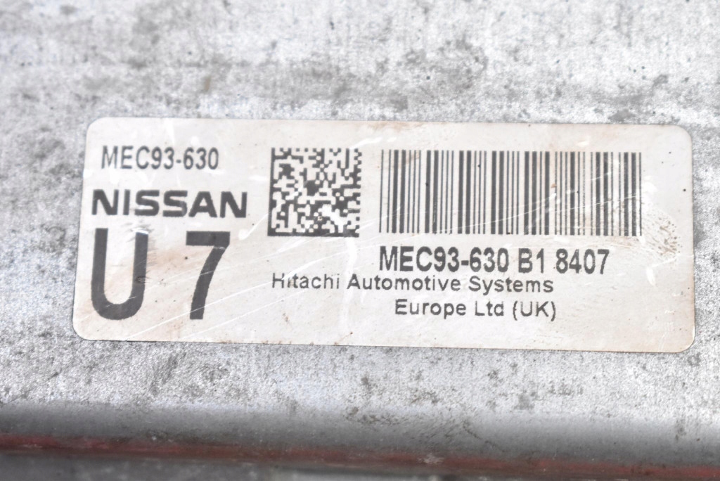 Бортовой компьютер блок управления двигателя mec93-630 nissan qashqai 1 i j10 1.6 16v 115 km Киев
