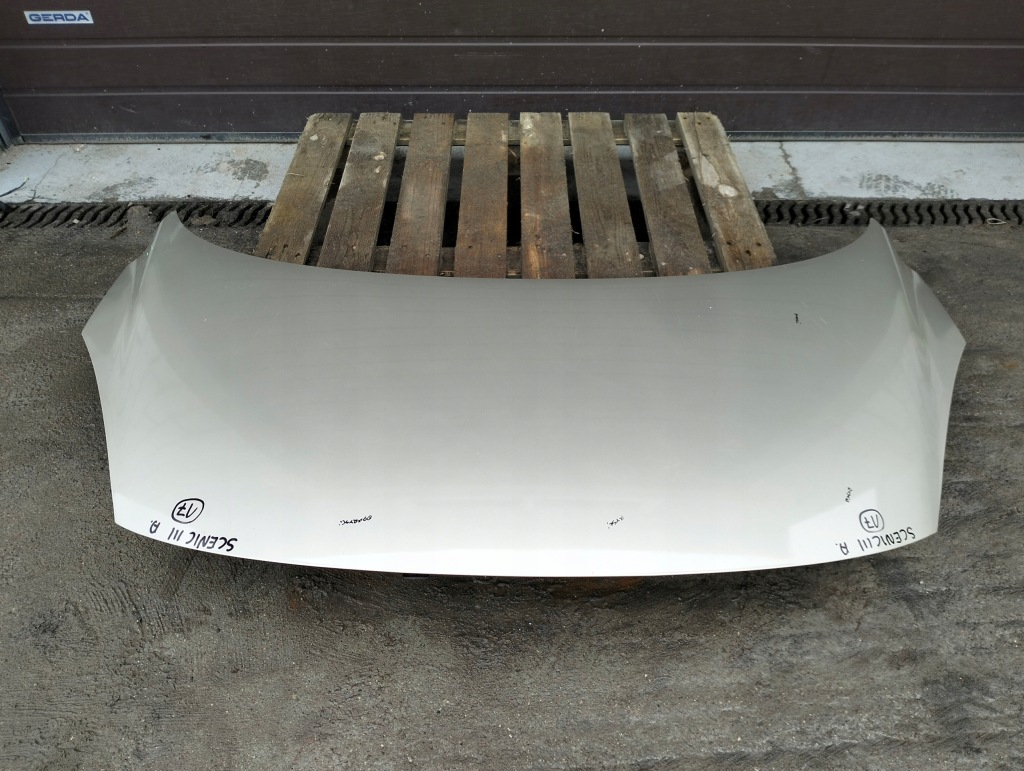 фото №2, Капот renault scenic iii колір ted11 оригінал лак 2008-2012