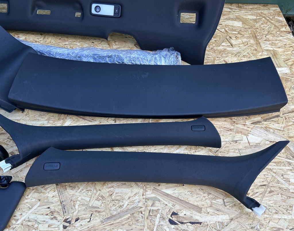 фото №9, Стеля комплект czarna s-line панорама стійки ліхтарі шторка audi q5 8r0