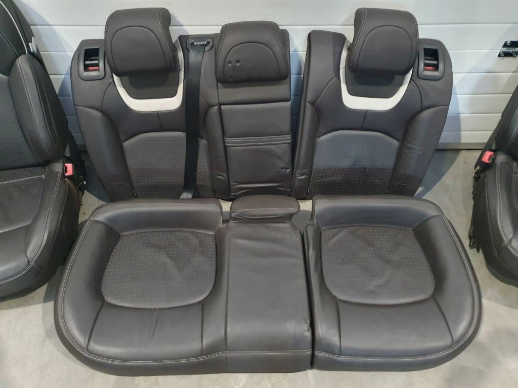 Сидіння заднє сидіння обшивки комплект citroen c5 iii x7 kombi шкіра коричневий eu hifi Київ