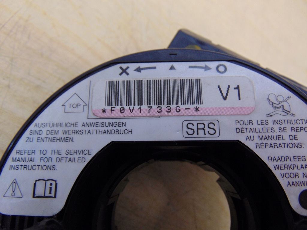 фото №8, Лента подушки безопасности подушка безопасности honda crv iii 2006- v1