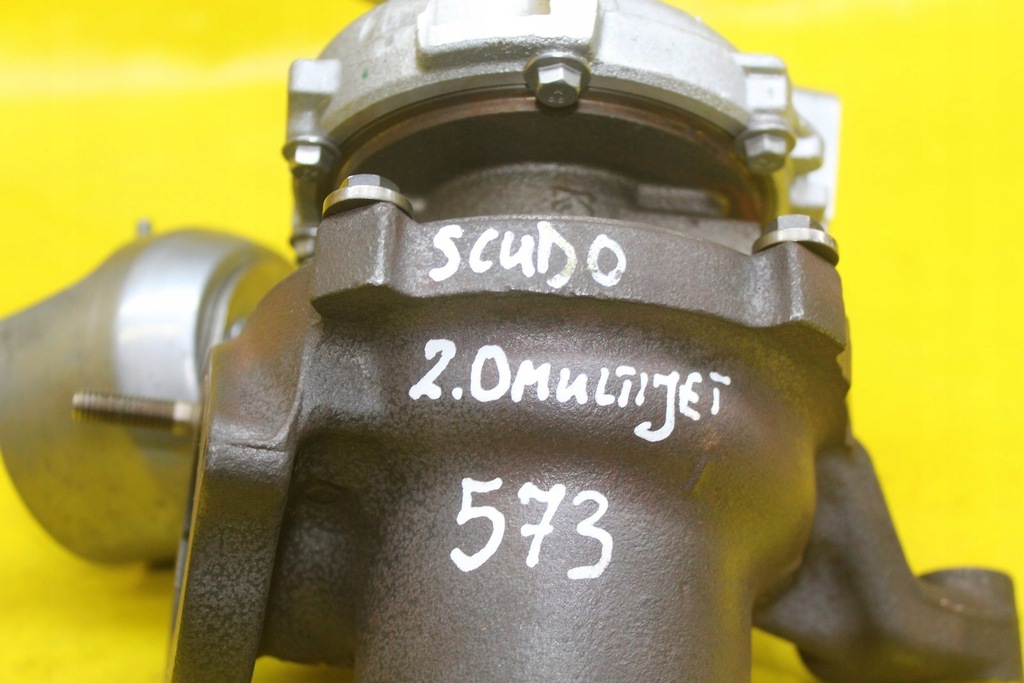 фото №11, Turbo турбина турбонагнетатель fiat scudo citroen 2.0 multijet hdi 9675101580