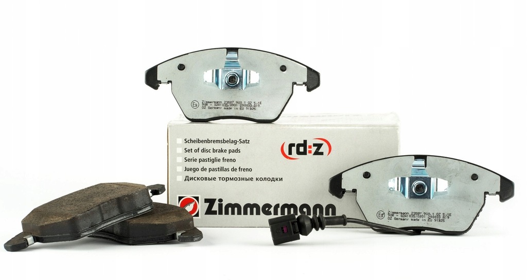 фото №1, Тормозные колодки керамические zimmermann перед s60/80 ii, v60