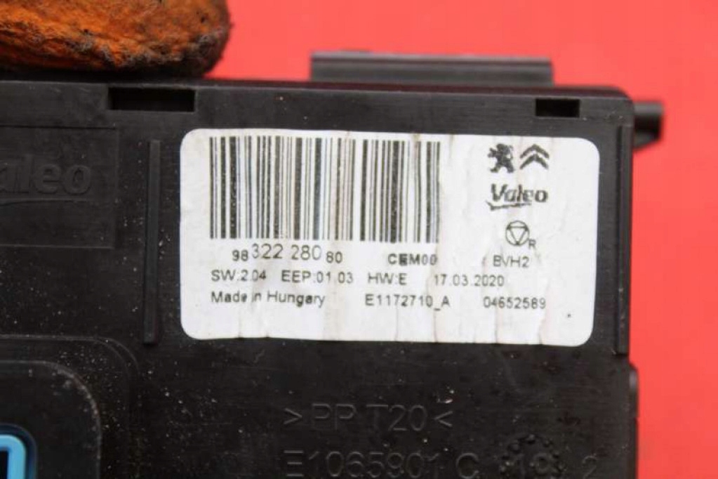 Купить Блок управления модуль кондиционера 9832228080 citroen berlingo iv 1.5 hdi 102 km