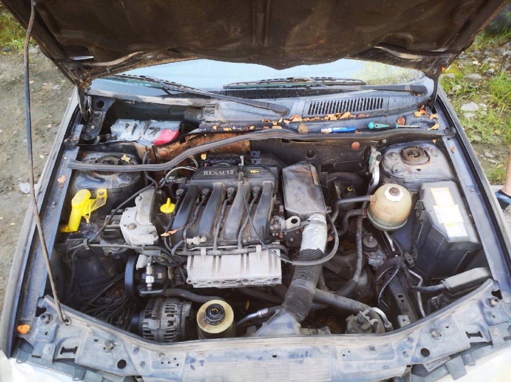 Renault megane генератор 2000 1.4l 0124415014 с Разборки