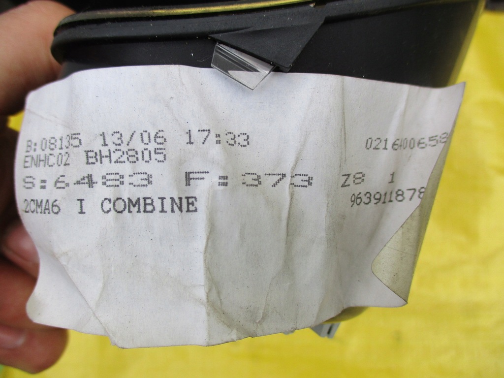 фото №6, Peugeot 607 2.2 hdi лічильник прилади 9639118780