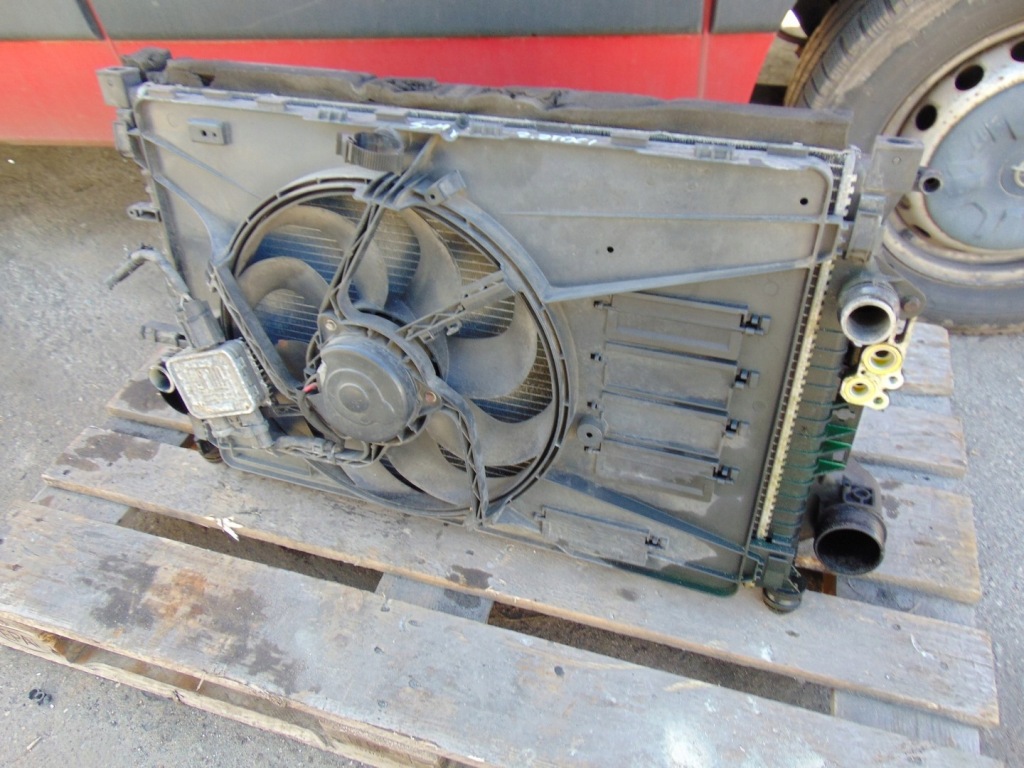 Комплект радиатор вентилятор ford s-max mk1 2.2 tdci 175km механическая коробка передач Оригинал