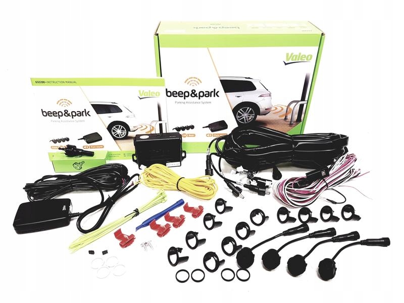 фото №9, Набор датчиков парковки задняя 4 датчики с с динамиком