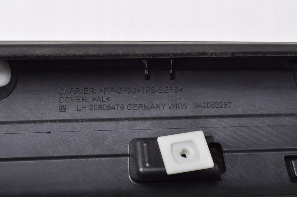 фото №8, Opel zafira c iii молдинг стекло передней 20808479 левая