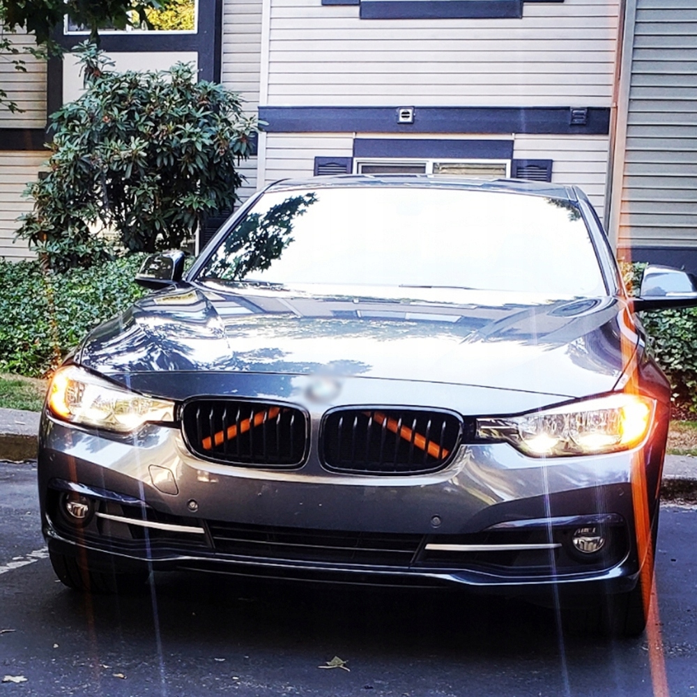 фото №13, Решётка v-bar dla bmw f30 f31 решетка ремни наклейки