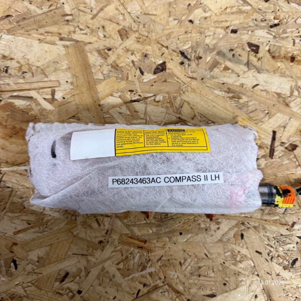 фото №1, Подушка сиденье подушка безопасности демонтаж jeep compass ii p68243463ac левая