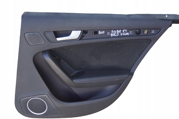 фото №1, Обшивка дверь правый задняя audi a4 b8 s-line