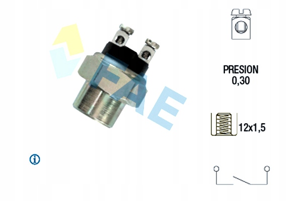 фото №2, Вимикач світла гальма fae