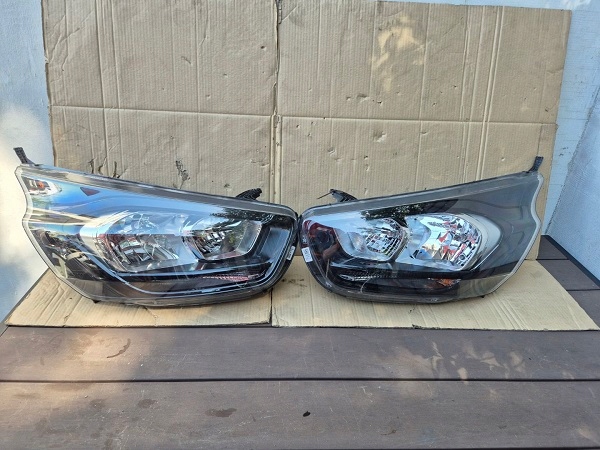 фото №1, Лампи передні фара ford transit custom lift демонтаж