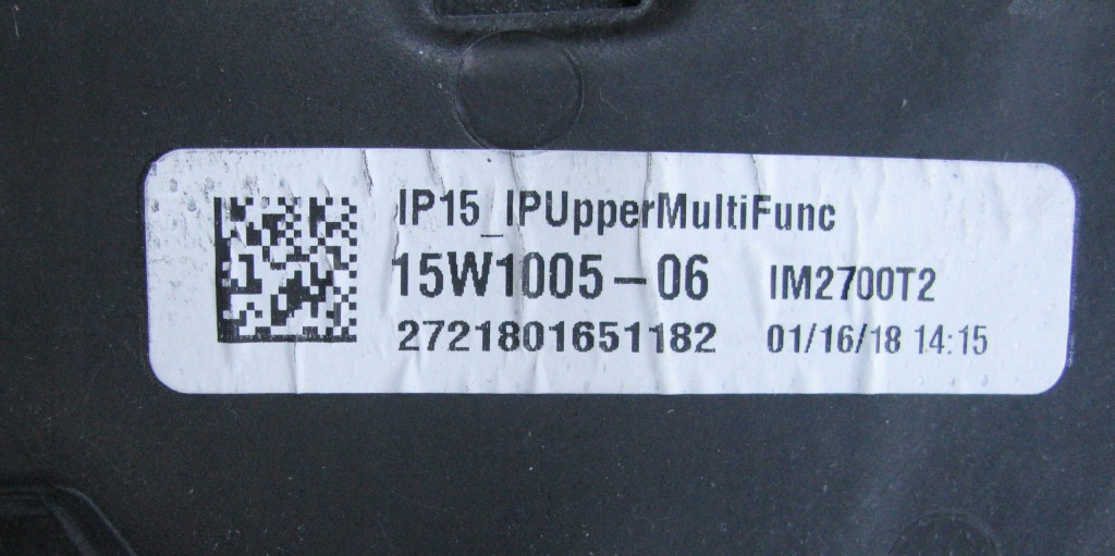 фото №5, Bmw x5 x6 f15 f16 панель приладів консоль bez head-up oryg