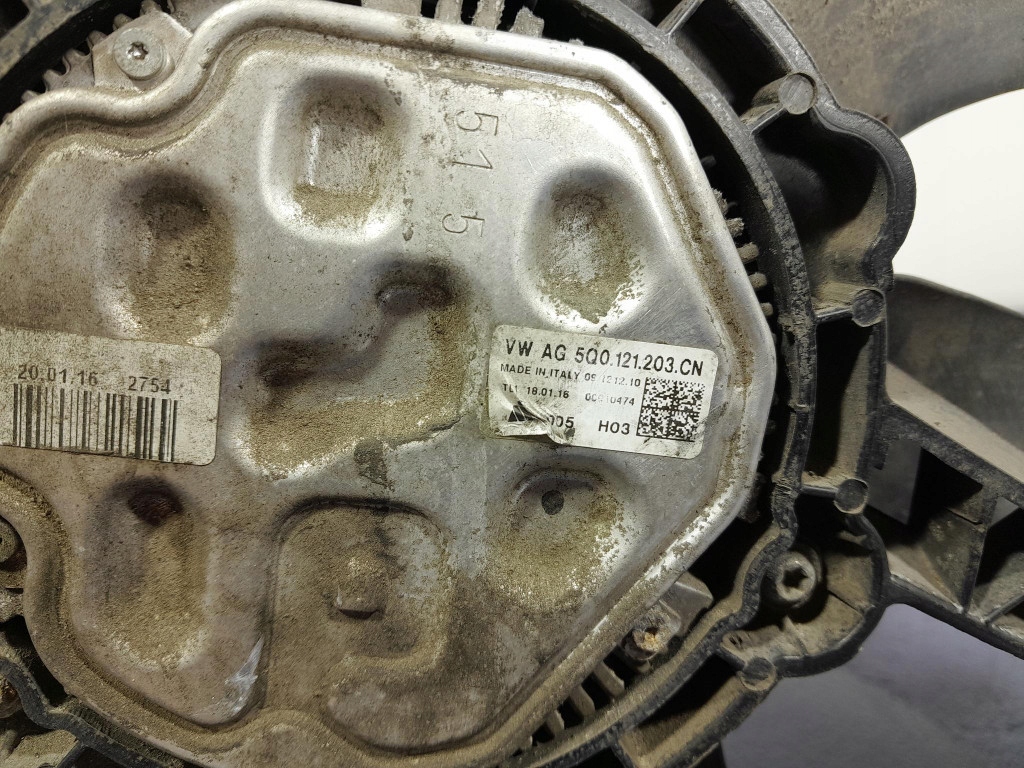Skoda octavia 3 2.0 tdi 150 km вентилятор вентилятор радиатора 5q0121205s Оригинал
