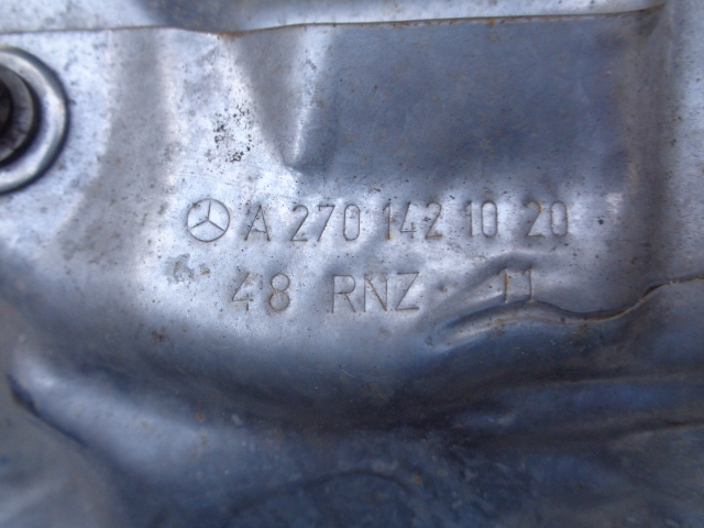 фото №6, Захист теплова турбіни каталізатора w176 w246 1.6 cgi a2701420920