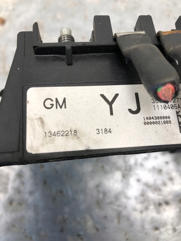 фото №4, Клемма плюсовая opel zafira c 13462218