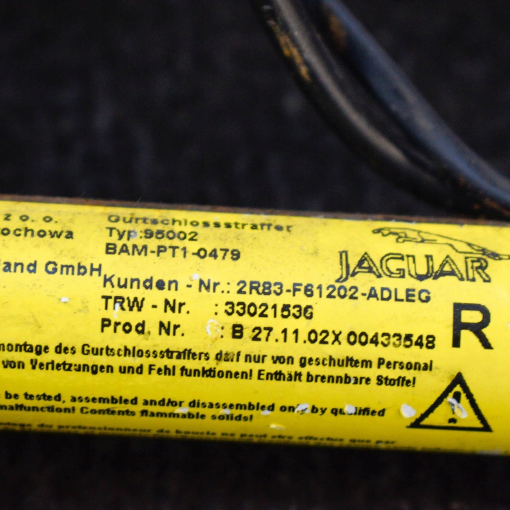 фото №6, Jaguar s-type 2002 права сторона пряжка передній поперечина безпеки