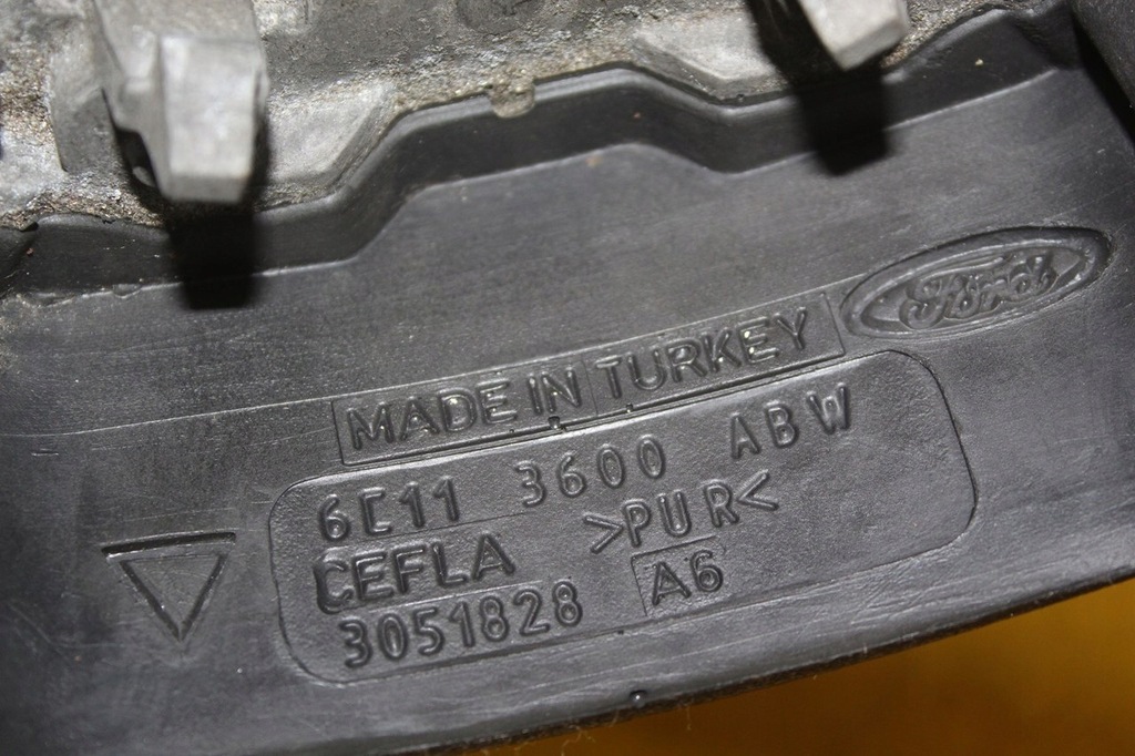 фото №11, Повітропровід подушка чотирипроменева шкіра ford transit mk 7 6c11-3600-abw