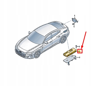 фото №1, Audi e-tron gt задні двері керування unit 8w2959107a