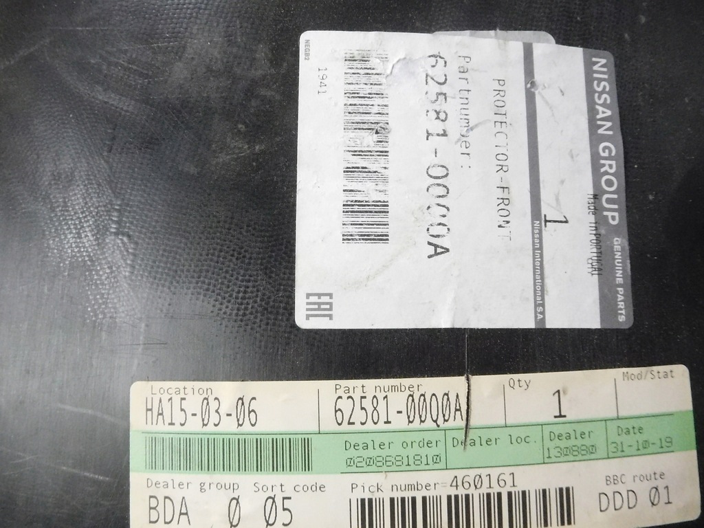 фото №8, Подкрылок левый перед nissan primastar i оригинальный номер 62581-00q0a