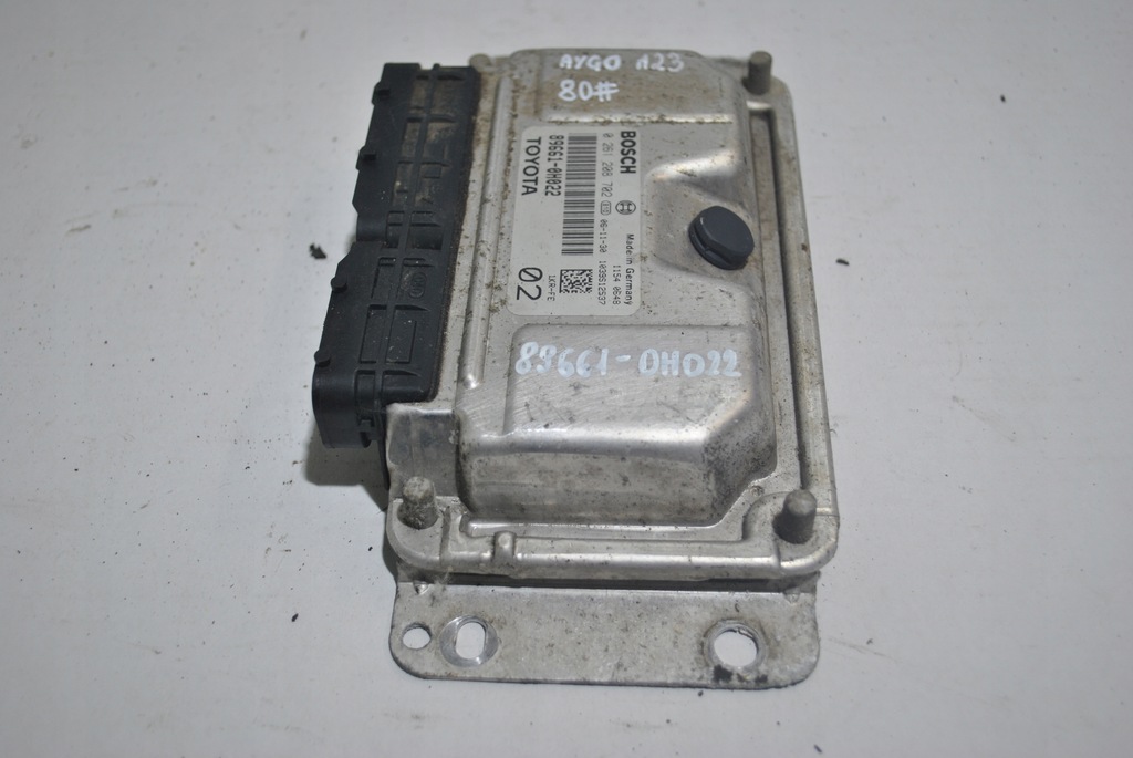 фото №5, Бортовой компьютер двигателя toyota aygo i 0261208702