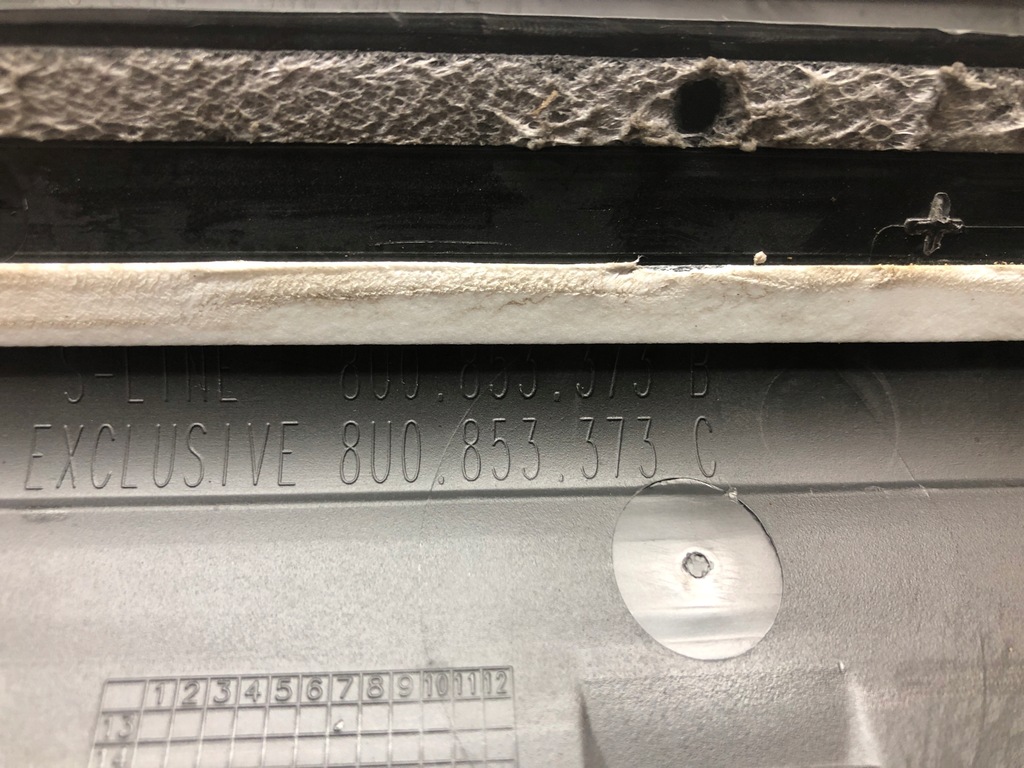 фото №7, Audi q3 8u s line накладки накладки пороговые kpl