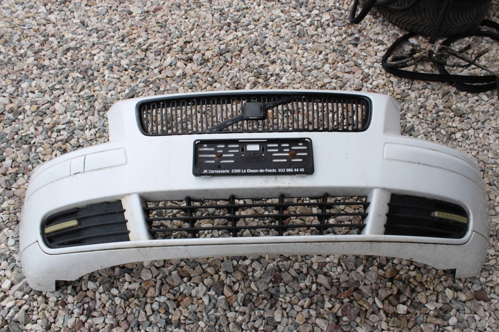 фото №1, Volvo v50 04-07 бампер перед kompletny омивачі