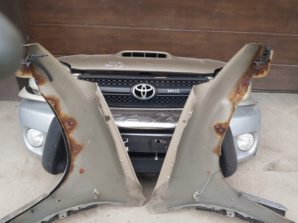 фото №6, Toyota rav4 ii kompletny перед бампер капот решётка радиатора