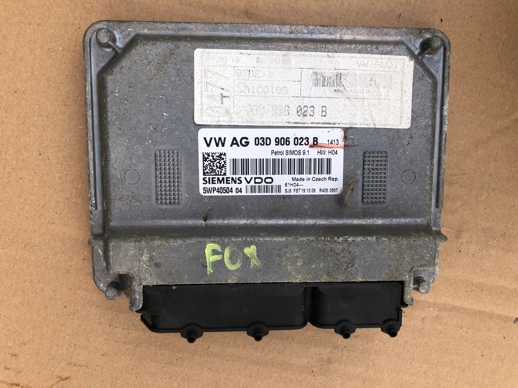 фото №1, Бортовой компьютер vw volkswagen fox 1.2 2005-2011 5wp40504