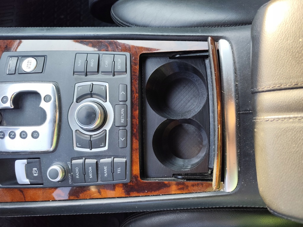 фото №6, Вкладка кронштейн чашка audi a8 s8 d3 cup тримач підсклянник uv protect petg