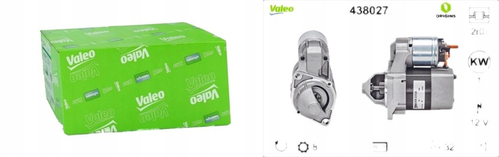Купити Стартер valeo 438027