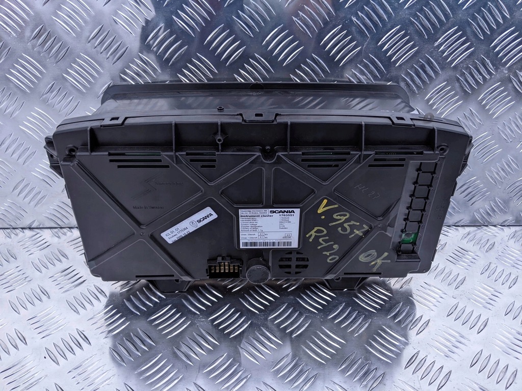 фото №4, Прилади лічильник панель приладів scania r