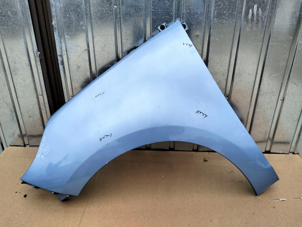 фото №1, Крыло левый перед renault grand scenic iii цвет terpa lata 2008-2012